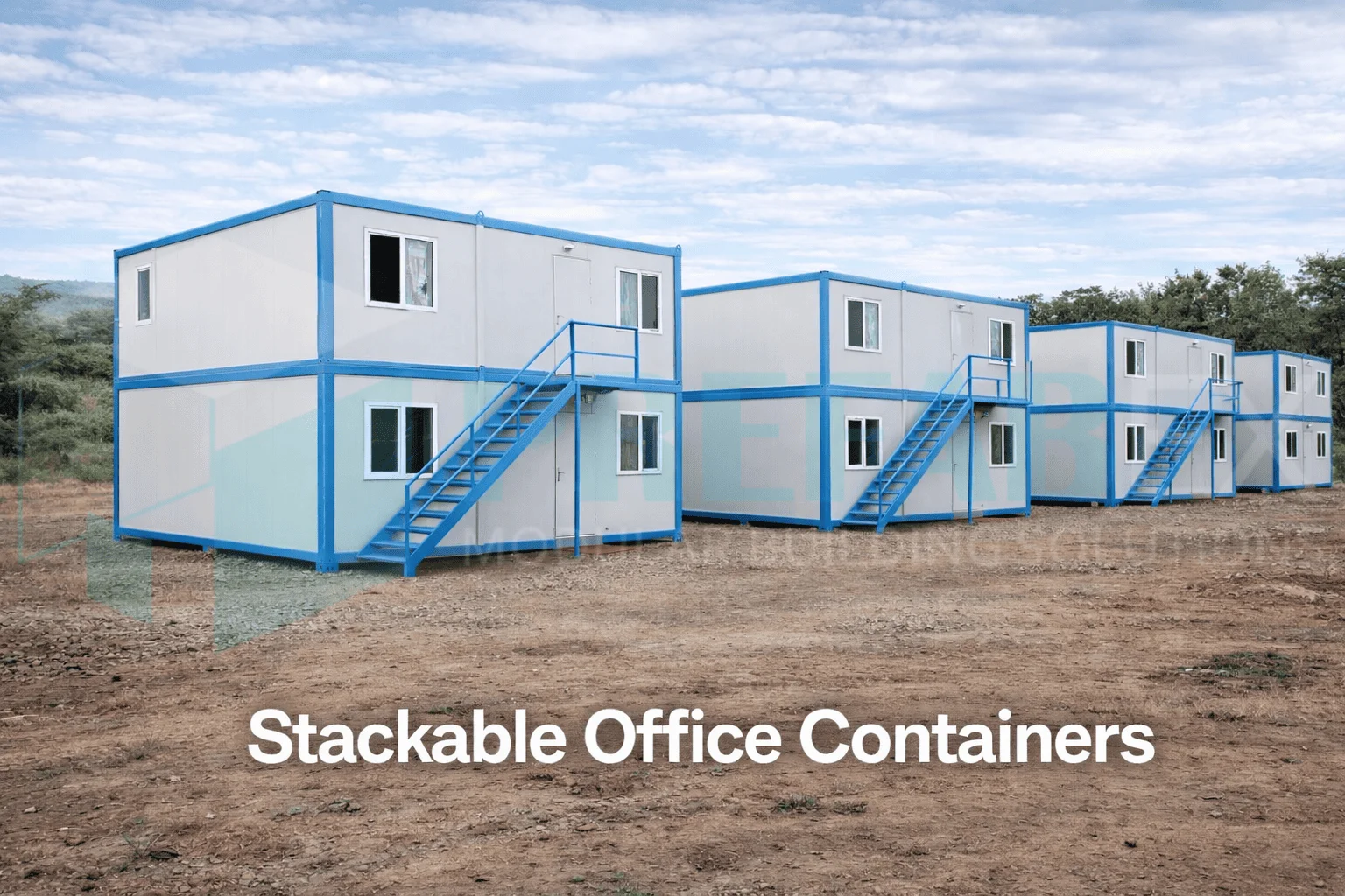 Stackable Office Containers (3)